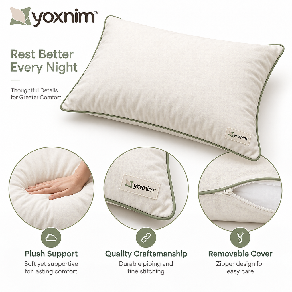 Yoxnim Contour Memory Foam Pillow