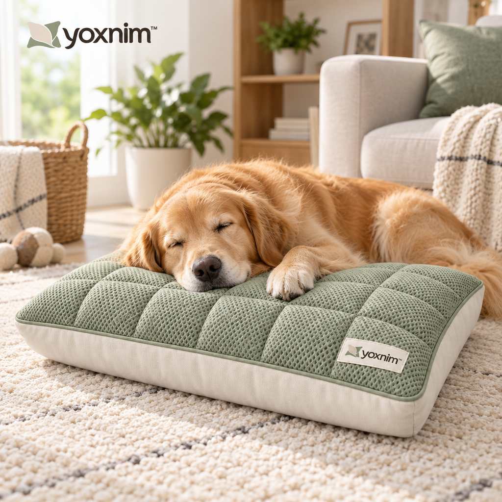 Yoxnim Quilted Memory Foam Pillow