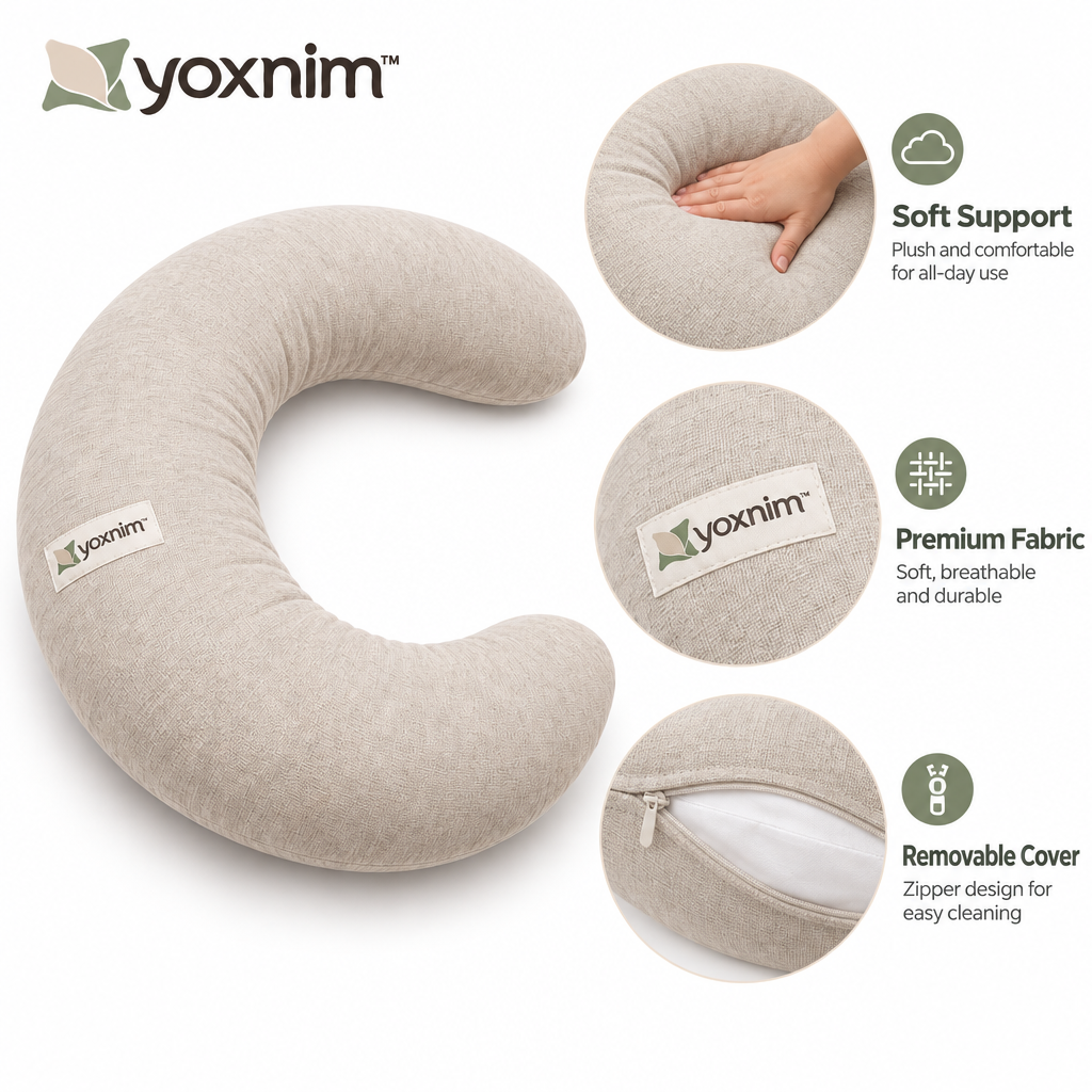 Yoxnim C-Shaped Body Pillow