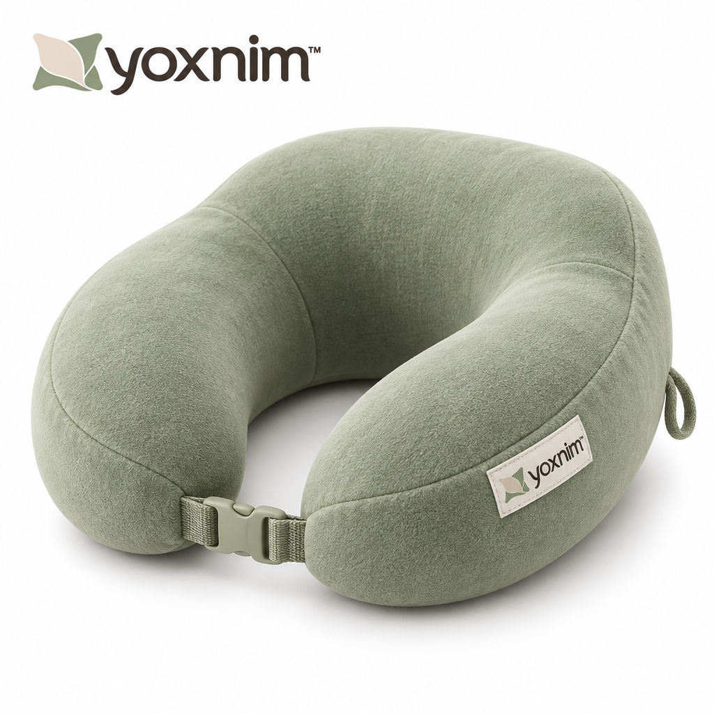 Yoxnim U-Shaped Travel Neck Pillow